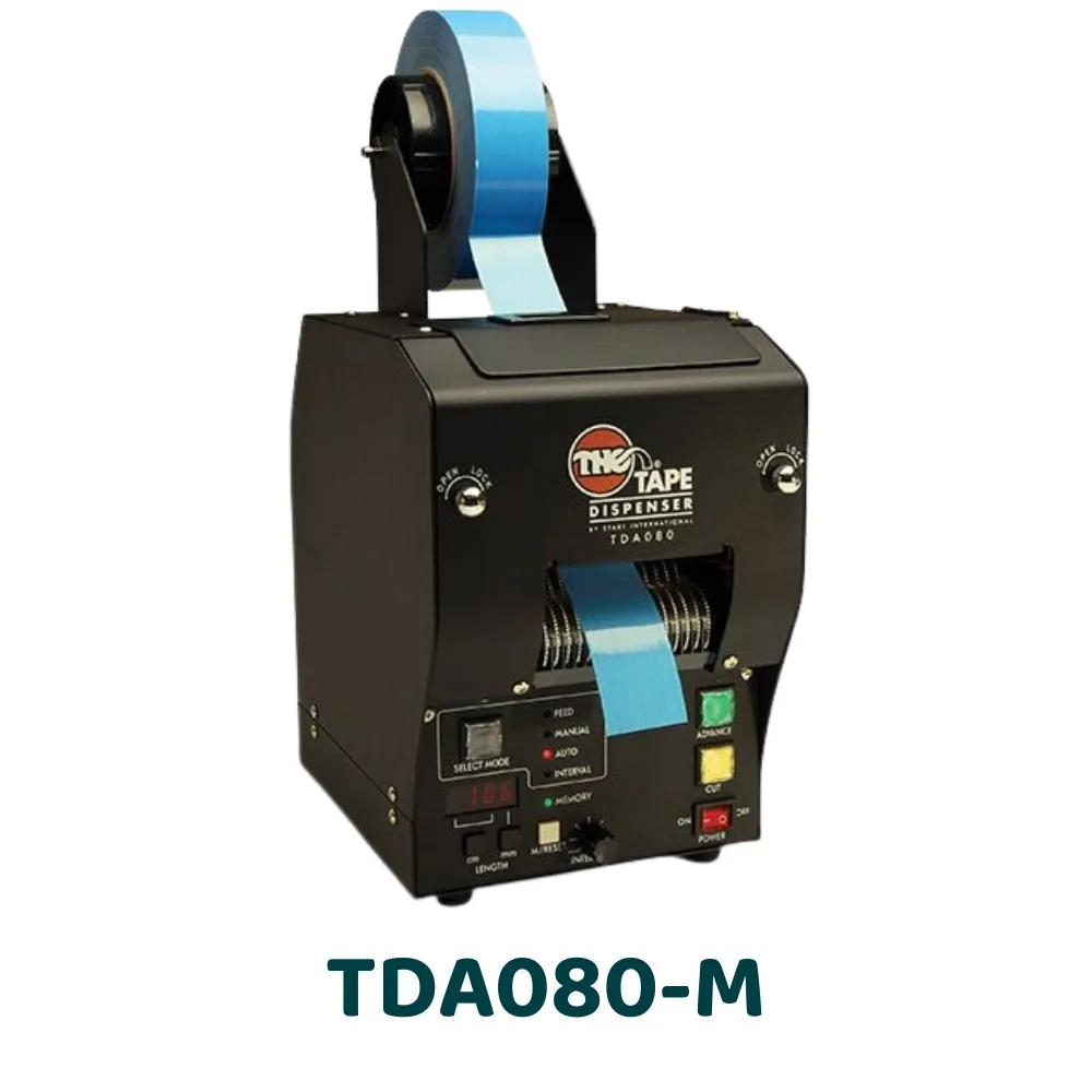 [TDA080-M] ZZ Dévidoir automatique industriel sécurisé avec mémoire pour rubans adhésifs - TDA-M (80mm)
