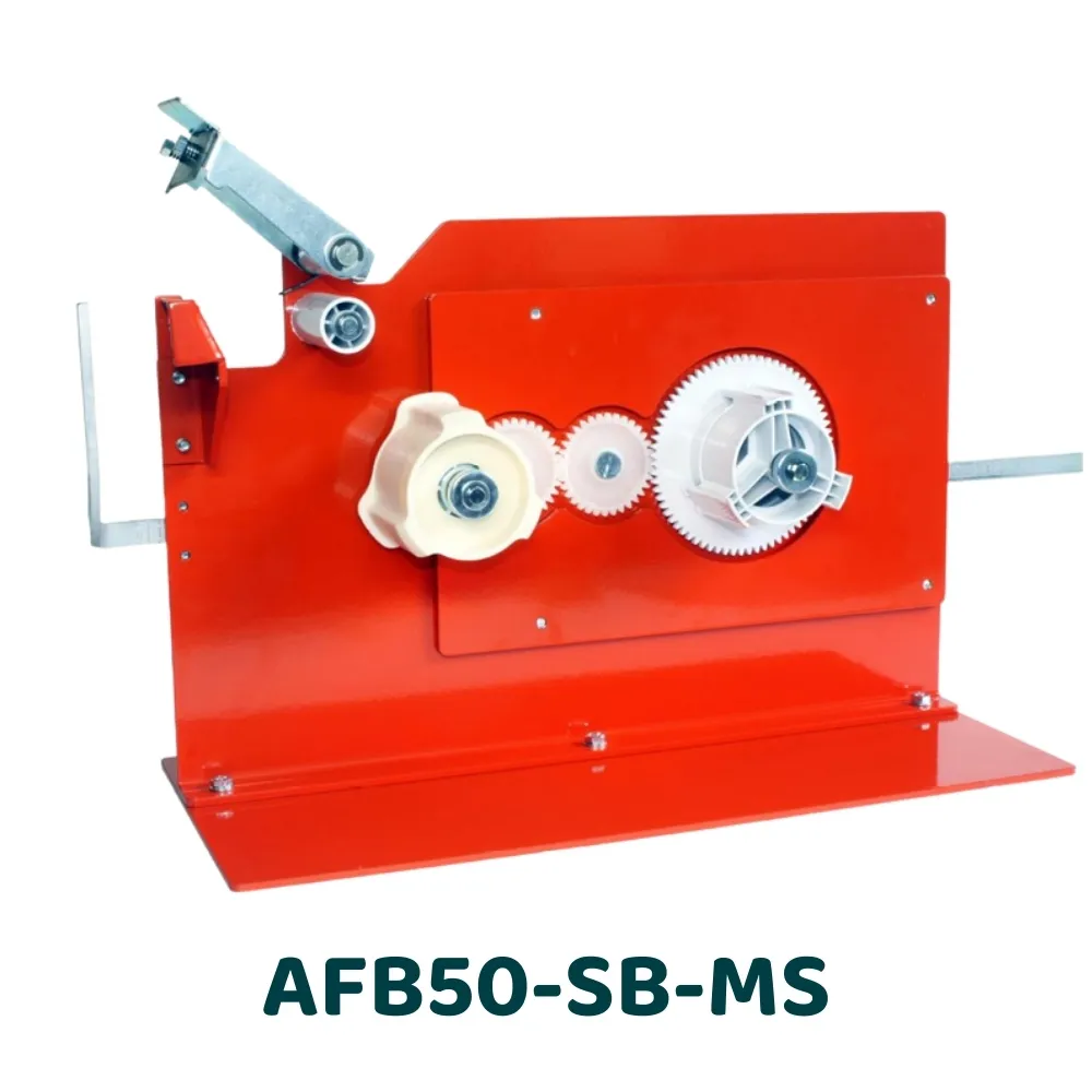 [AFB50-SB-MS] ZZ Dévidoir manuel avec récupération film liner - lame rasoir AFB-SB (Oui)