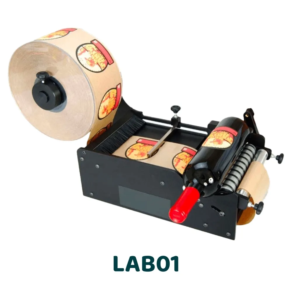 [LAB01] Applicateur manuel d'étiquettes de bouteille - LAB01